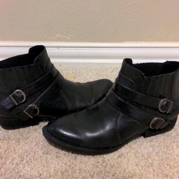 Born Shoes - Born black boot size 8m Leather